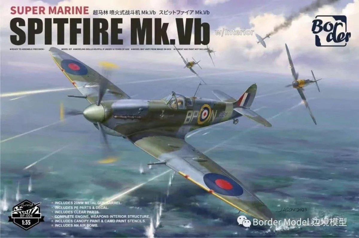 Border Model 1/35 Border Model Supermarine Spitfire Mk.Vb w/Full Interior