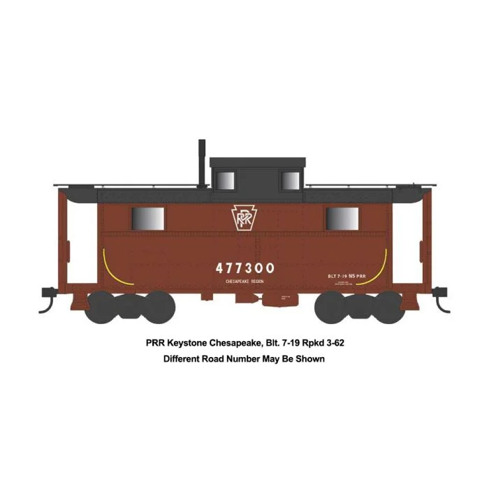 Bowser HO Pennsylvania N-5 Caboose PRR #477313 - BOW43368