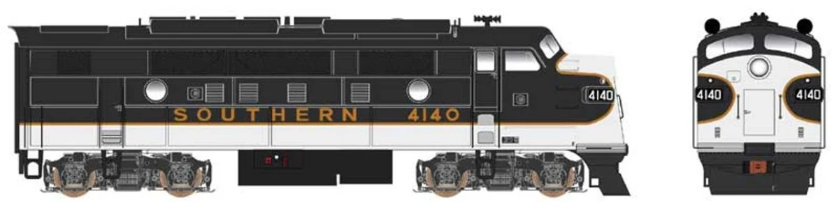 Bowser HO Southern #4140 EMD F3A w/ DCC and Sound