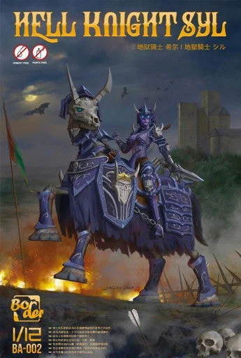 1/12 Border Model Hell Knight Syl Plastic Model Kit