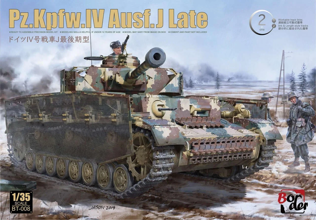 Border Model 1/35 Border Model Scale Pz.Kpfw.IV Ausf.J Late