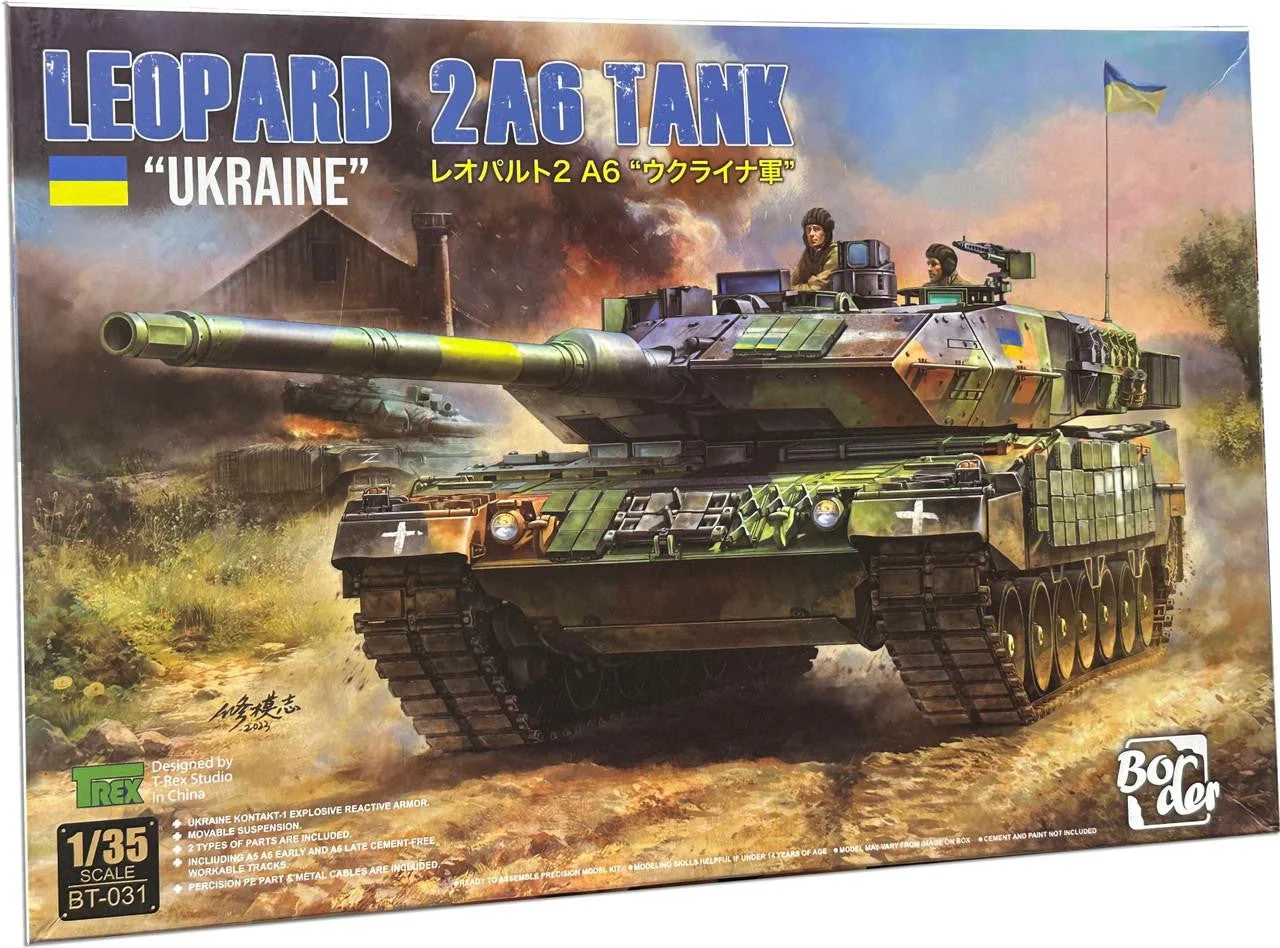 Border Model 1/35 Border Model Leopard 2A6 Tank Ukraine