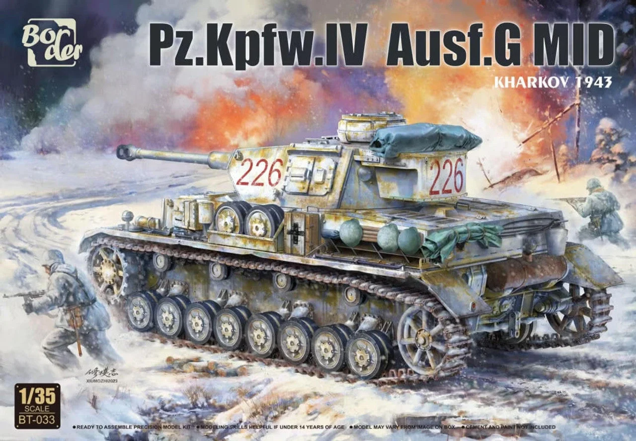 Border Model 1/35 Border Model Pz.Kpfw.IV Ausf.G MID