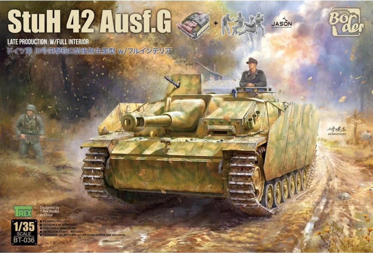 Border Model 1/35 Border Model StuH 42 Ausf.G LATE w/Full Interior