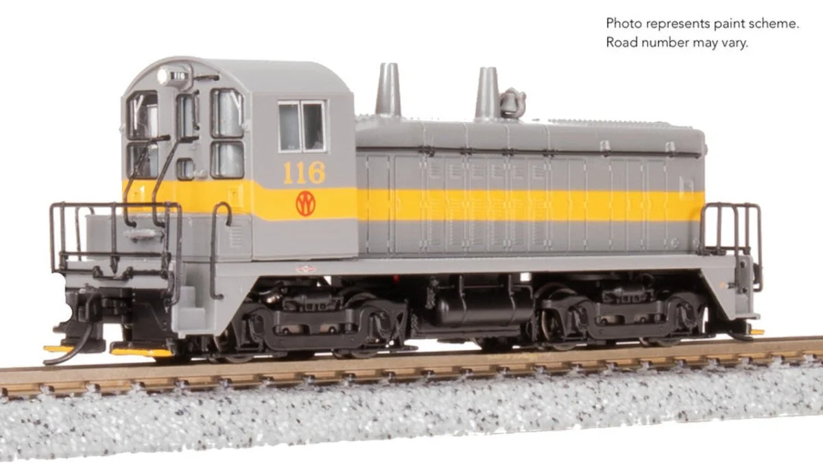 Broadway Limited 9309 N Scale NYO&W EMD NW2 Switcher #123 (DCC/Sound) -