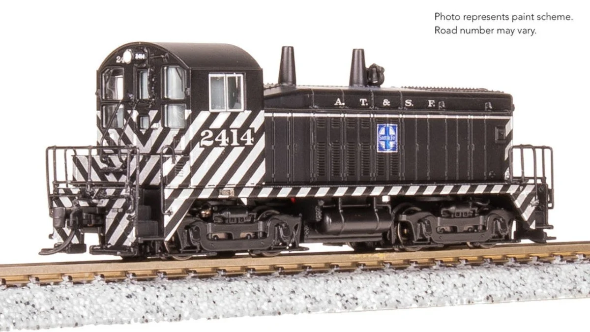 Broadway Limited 9321 N Scale ATSF EMD NW2 Switcher #2416 (Analog DC) -