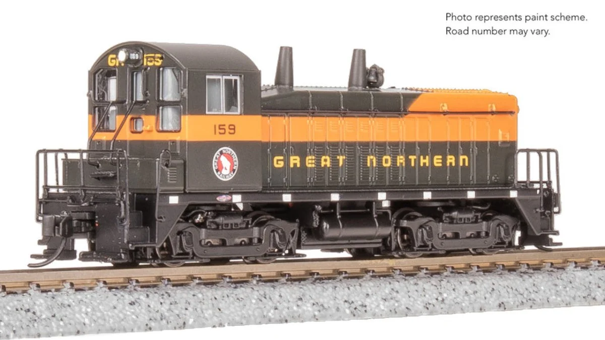 Broadway Limited 9323 N Scale Great Northern EMD NW2 Switcher 159 (Analog DC) -