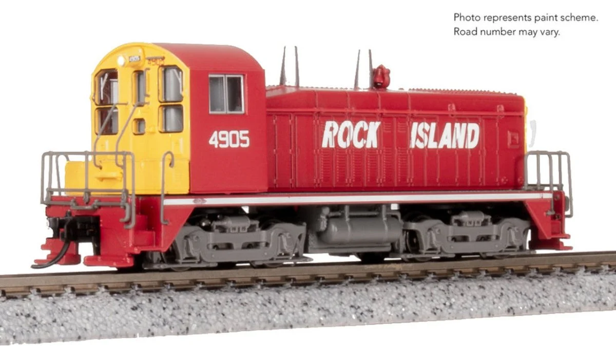 Broadway Limited 9332 N Scale Rock Island EMD NW2 Switcher 4905 (Analog DC) -