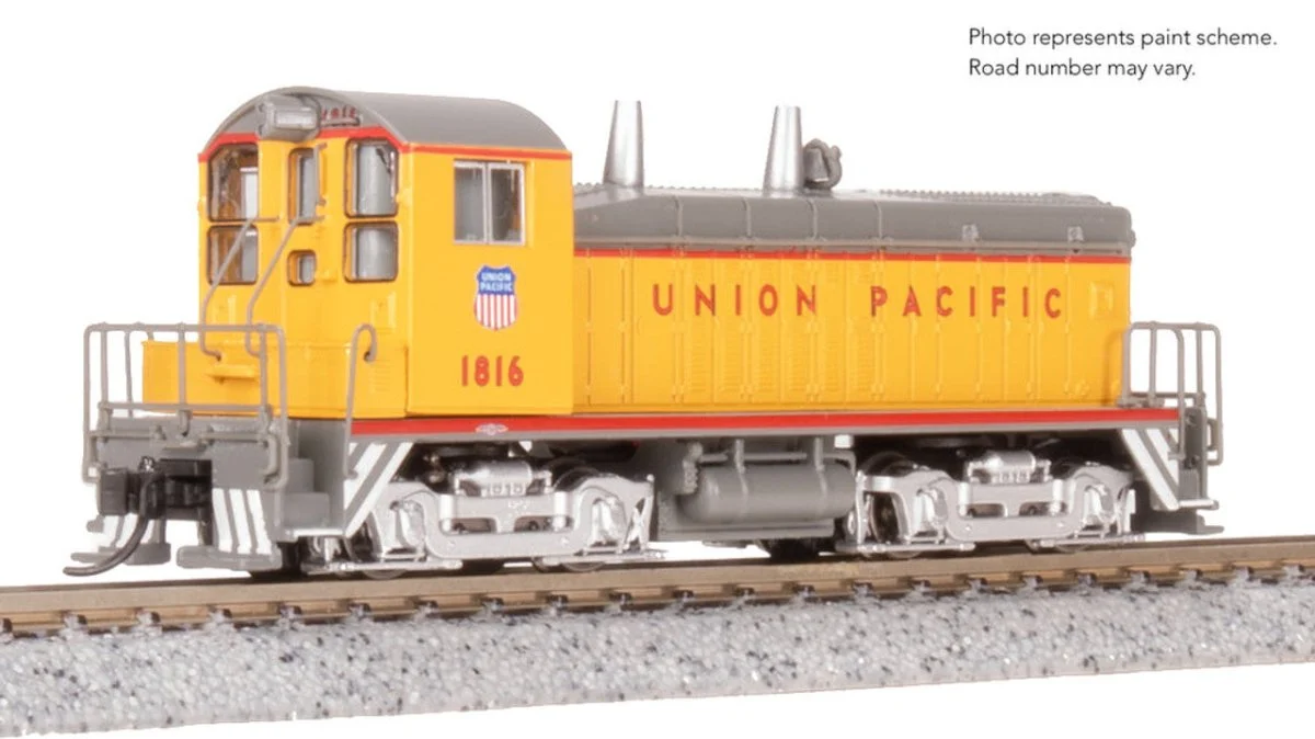 Broadway Limited 9350 N Scale Union Pacific EMD SW7 Switcher 1816 (DCC/Sound) -
