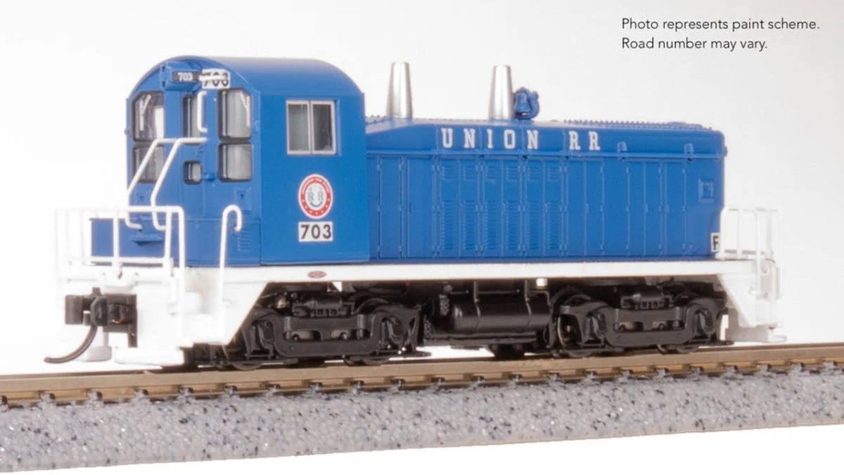 Broadway Limited 9353 N Scale Union Railroad EMD SW7 Switcher 705 (DCC/Sound) -