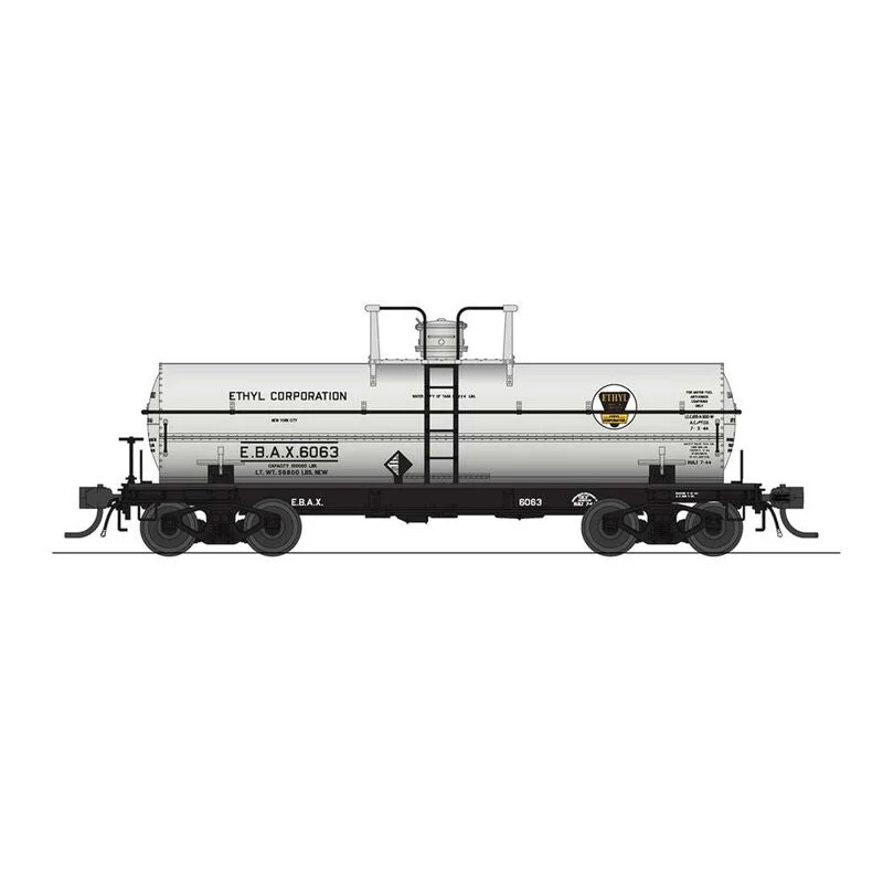 Broadway Limited HO 6,000 Gallon Tank Car Ethyl Corp # 6062 - Single Car