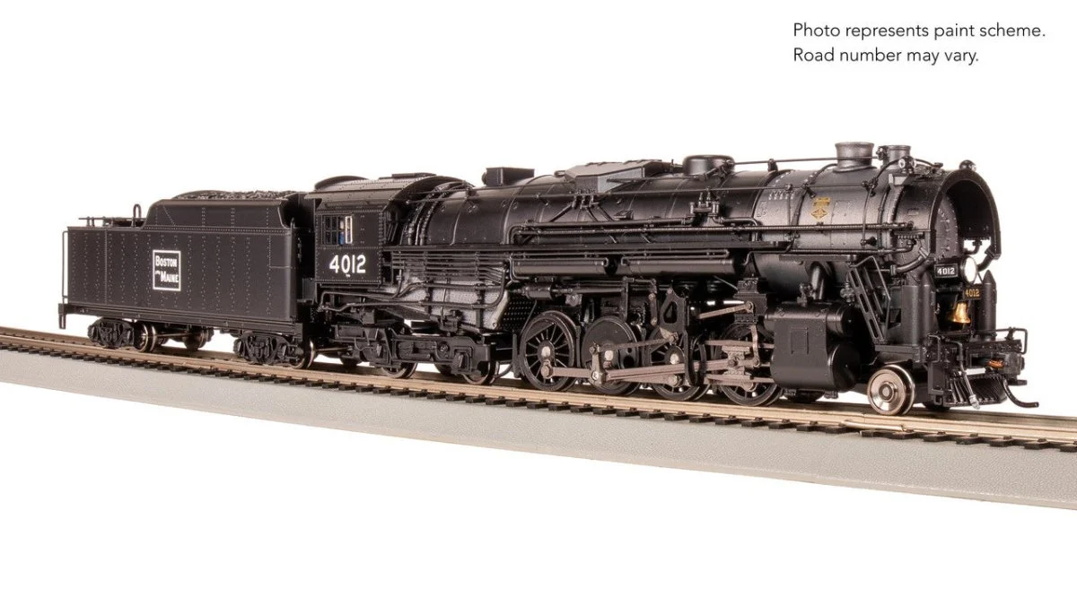 Broadway Limited HO Boston & Maine 2-8-4 Berkshire, T1A 4016 (DCC/Sound) - 7883