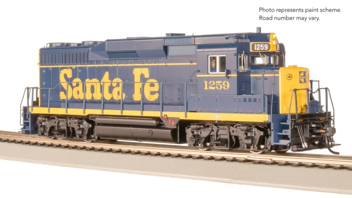Broadway Limited HO GP30 ATSF #1263 Diesel DC Stealth No Sound - 9150