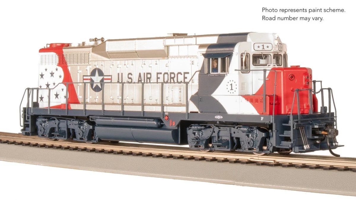 Broadway Limited HO GP30 USAF #2250 Diesel DCC Sound Paragon4 - 9143