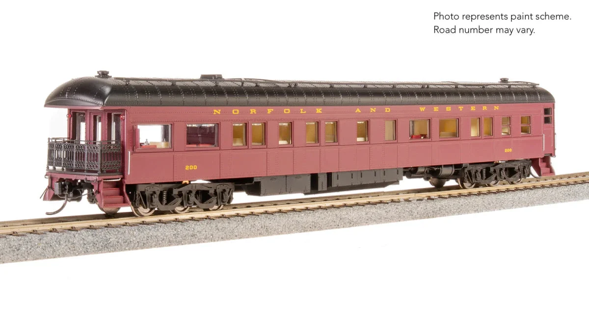 Broadway Limited HO Norfolk & Western N&W #200 Heavyweight Business Car | BLI8954