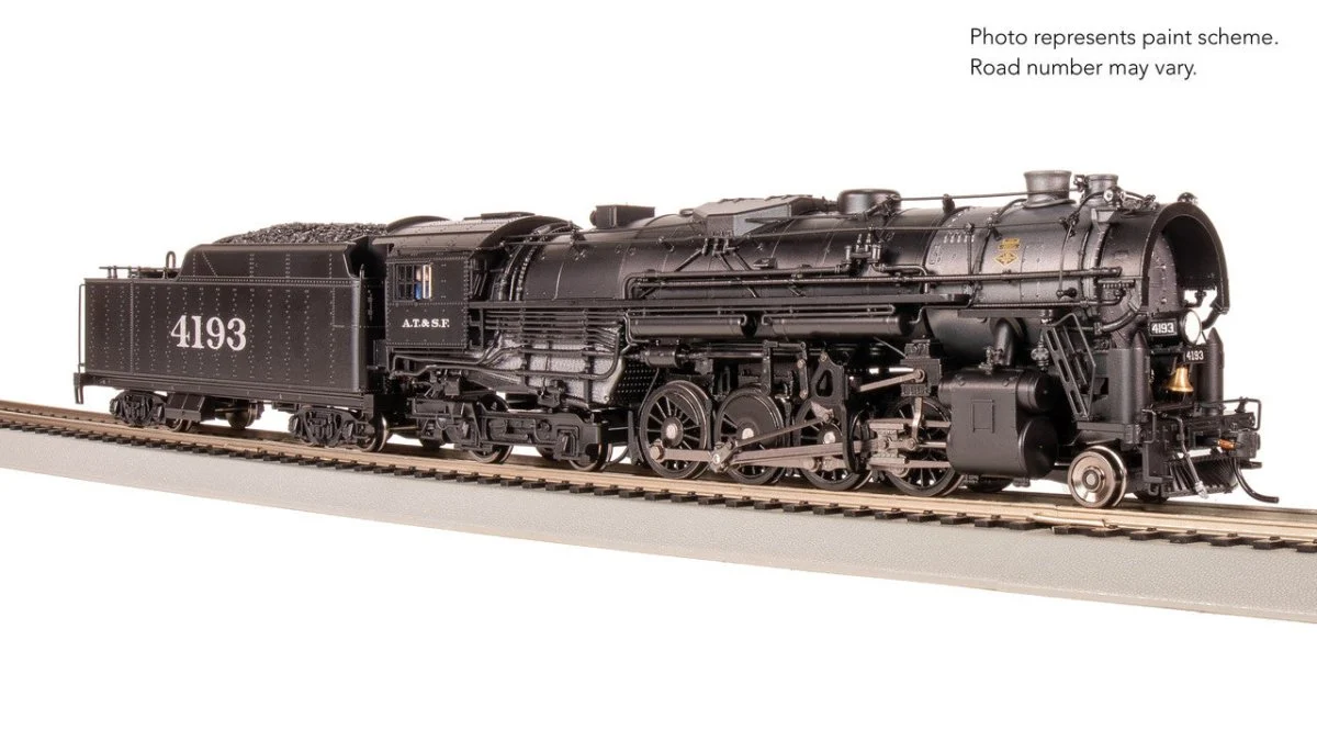 Broadway Limited HO Scale ATSF 2-8-4 Berkshire, T1A 4194 (DCC/Sound) - 7891