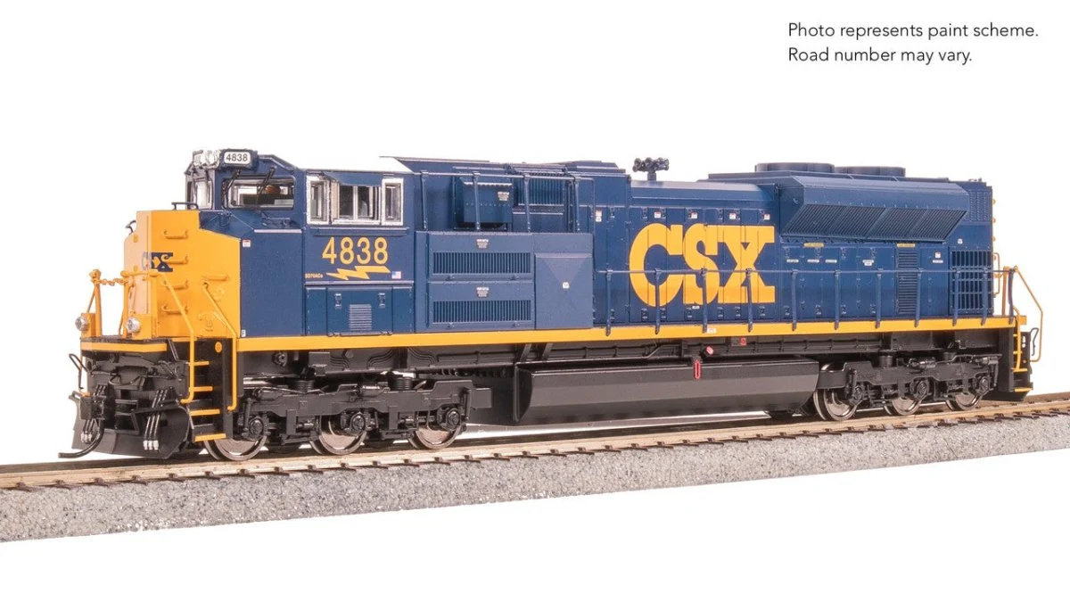 Broadway Limited HO Scale CSX EMD SD70ACe 4845 (DC) Stealth - 8707