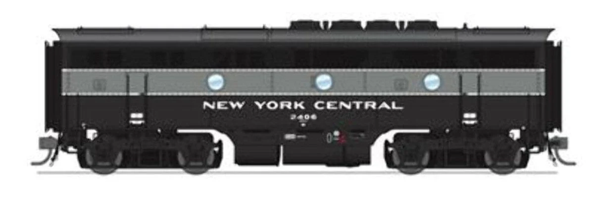 Broadway Limited HO Scale NYC EMD F3B Paragon4 Sound/DC/DCC #2413 - 6666