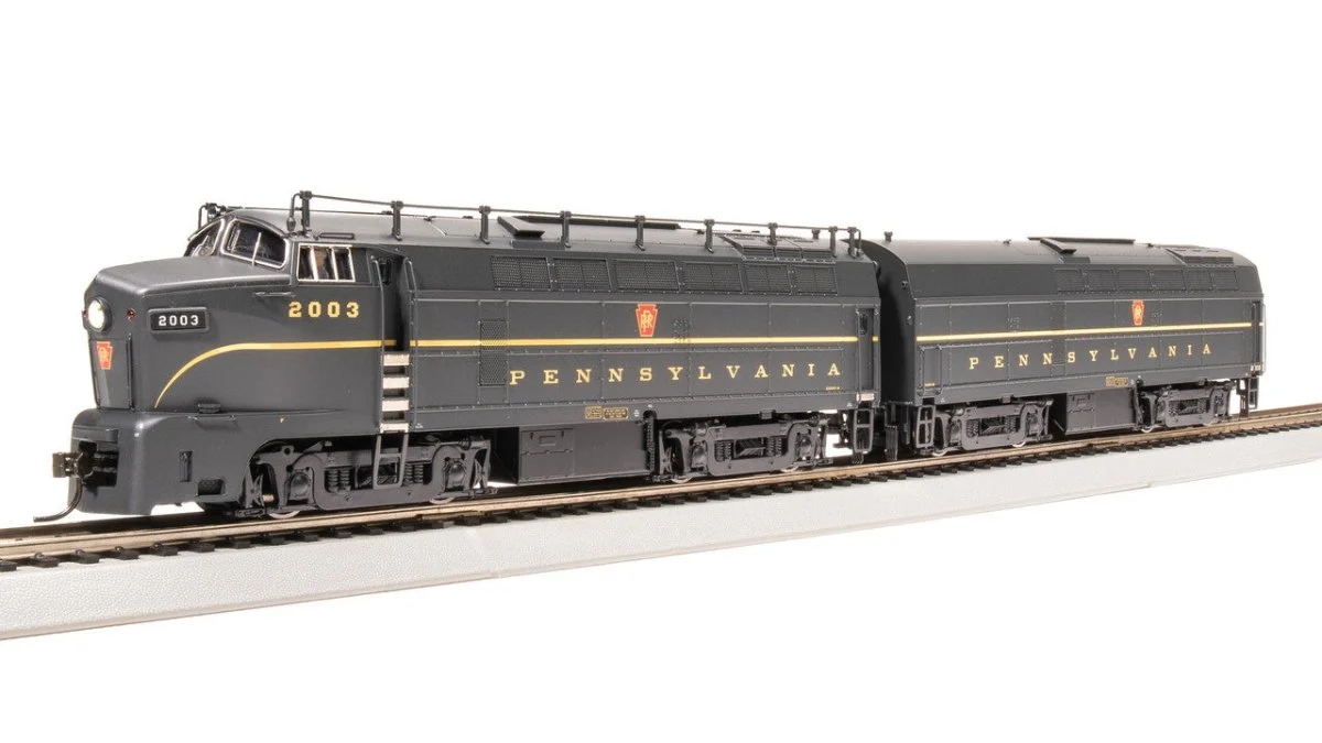 Broadway Limited HO Scale PRR Baldwin RF-16 Sharknose 2003A/2006B DCC/Sound - 7692