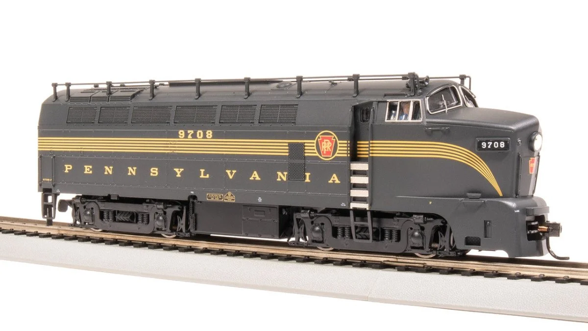 Broadway Limited HO Scale PRR Baldwin RF-16 Sharknose 9708 A-Unit DCC/Sound - 7691