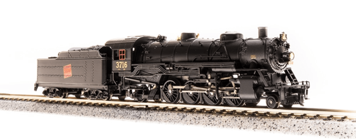 Broadway Limited N Canadian National USRA Light Mikado Steam Loco #4505 - 5722