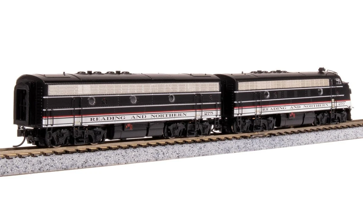 Broadway Limited N RBMN EMD F7 AB A-Unit Unpowered B Sound DCC #270/275 - 7759