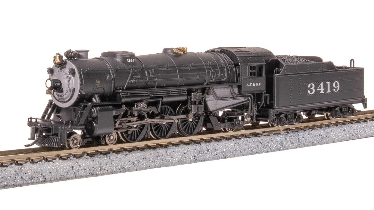 Broadway Limited N Scale ATSF Heavy Pacific 4-6-2 Steam Locomotive #3426 - 7981
