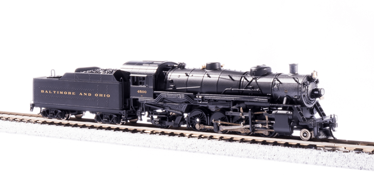 Broadway Limited N Scale B&O USRA Light Mikado Paragon4 Sound/DC/DCC #4500 - 3984