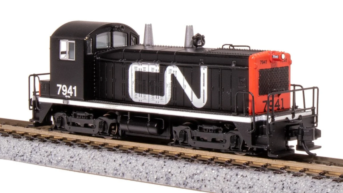 Broadway Limited N Scale Canadian National EMD NW2 Diesel Locomotive #7941 - 7488