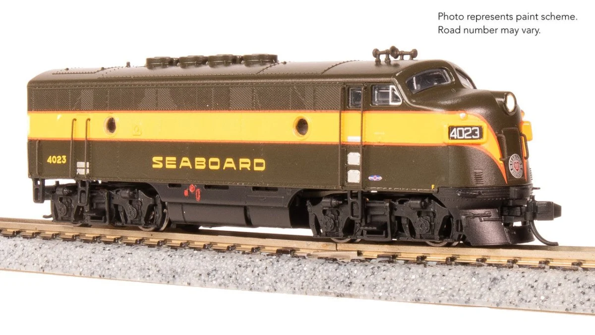 Broadway Limited N Scale F3 A-Unit SAL #4028 DC Stealth Analog Diesel New - 9231