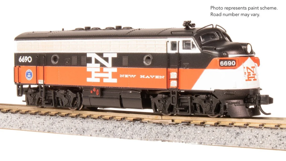 Broadway Limited N Scale F7 A-Unit Colorado DOT #6691 DCC Sound Diesel New - 9249