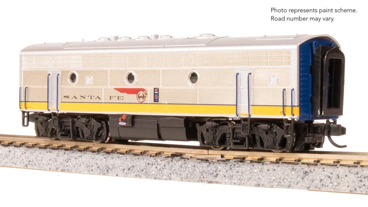 Broadway Limited N Scale F7 B-Unit ATSF #351A DCC Sound Paragon4 Diesel New - 9245