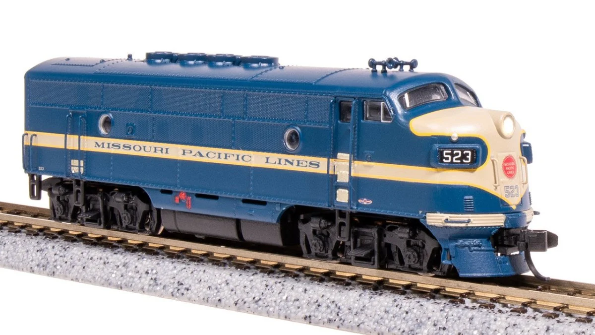 Broadway Limited N Scale MP EMD F3A Eagle Scheme Diesel Locomotive #524 - 7735