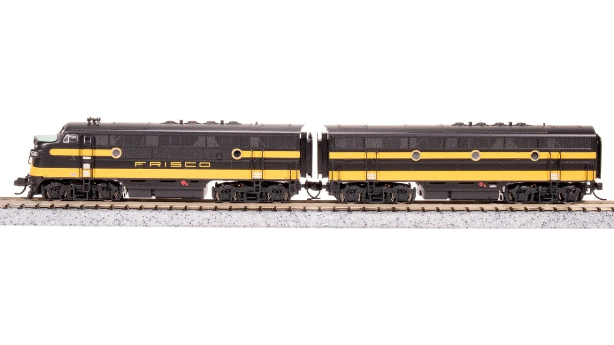 Broadway Limited N Scale SLSF EMD F3 AB Diesel Unit-A Diesel #5000/5100 - 7721
