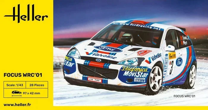 1/43 Heller Ford Focus WRC'01