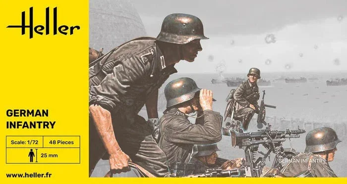 1/72 Heller WWII German Infantry