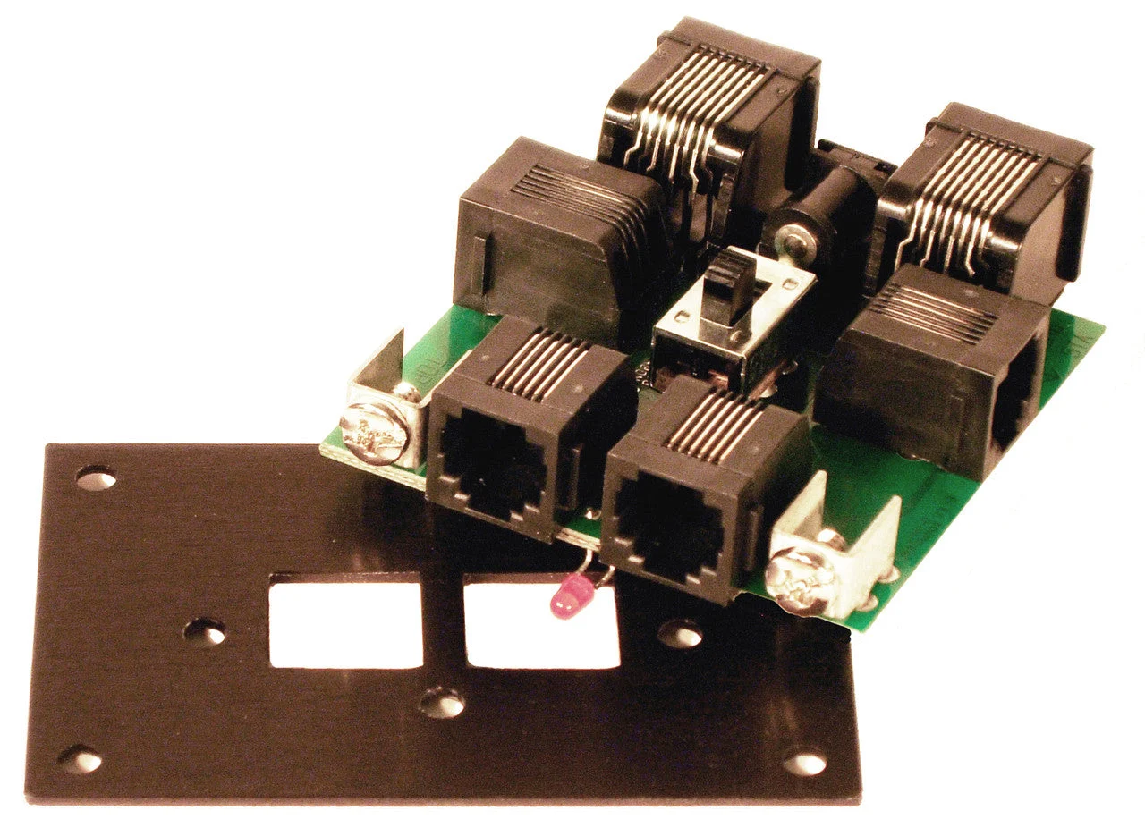 NCE UTP CAT5 Panel Cab Bus Fascia Panel With CAT5 Rear Connections 234 - NCE DCC