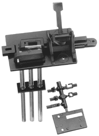 Caboose Industries HO & N Scale Ground Throw Rigid W/Contacts and .135" Travel - 1pc - 119R