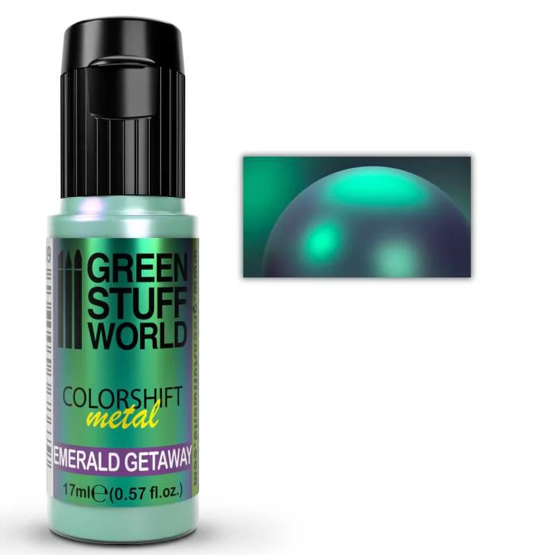 Green Stuff World Chameleon Emerald Gateway Paint 17ml GSW1609