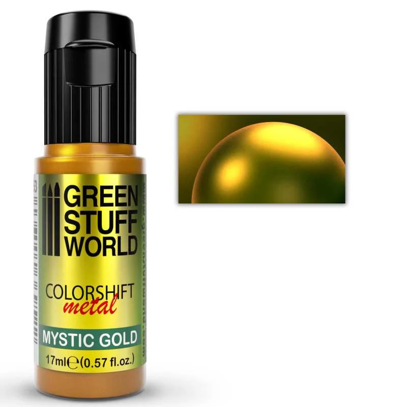 Green Stuff World Chameleon Mystic Gold Paint 17ml GSW1553