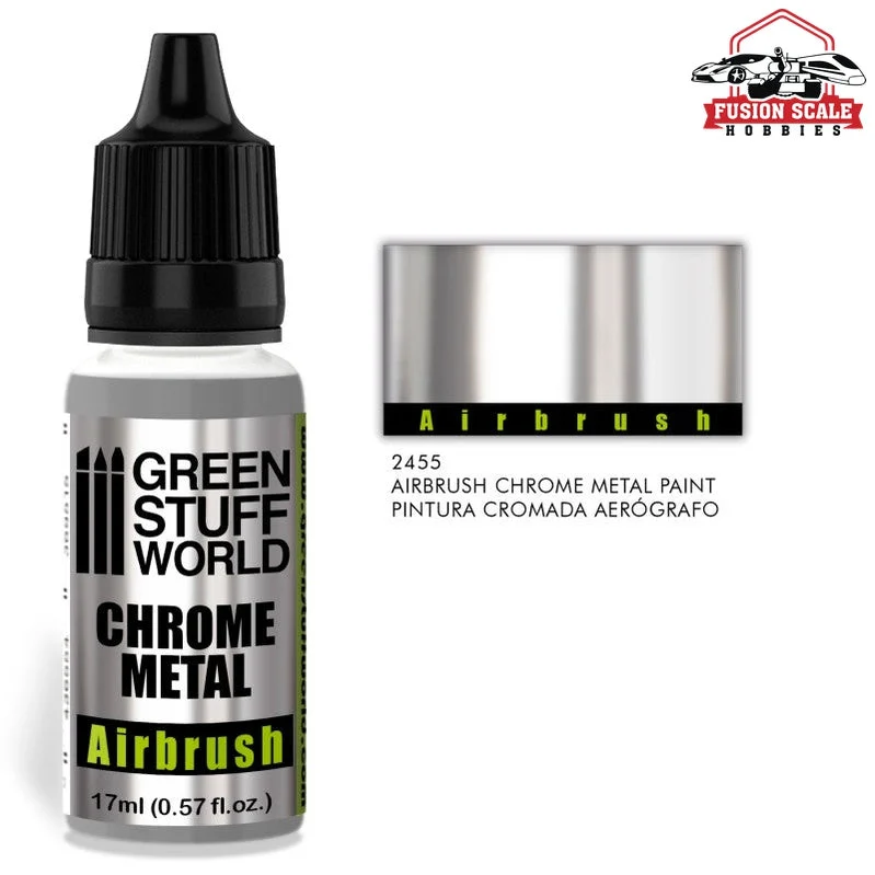 Green Stuff World Chrome Paint for Airbrush GSW2455 With Cosmetic Damage