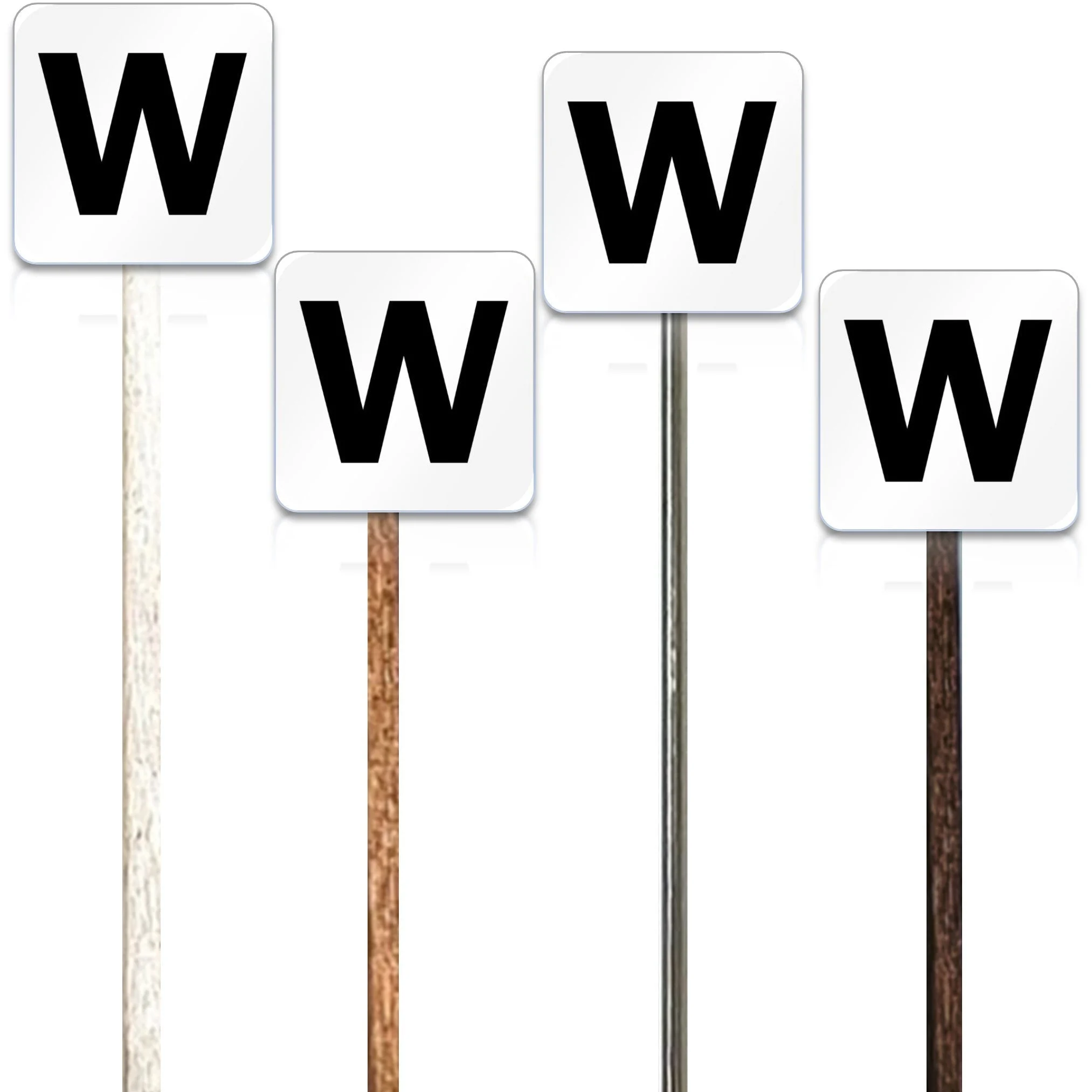 HO Scale - Whistle Sign - 2 pack