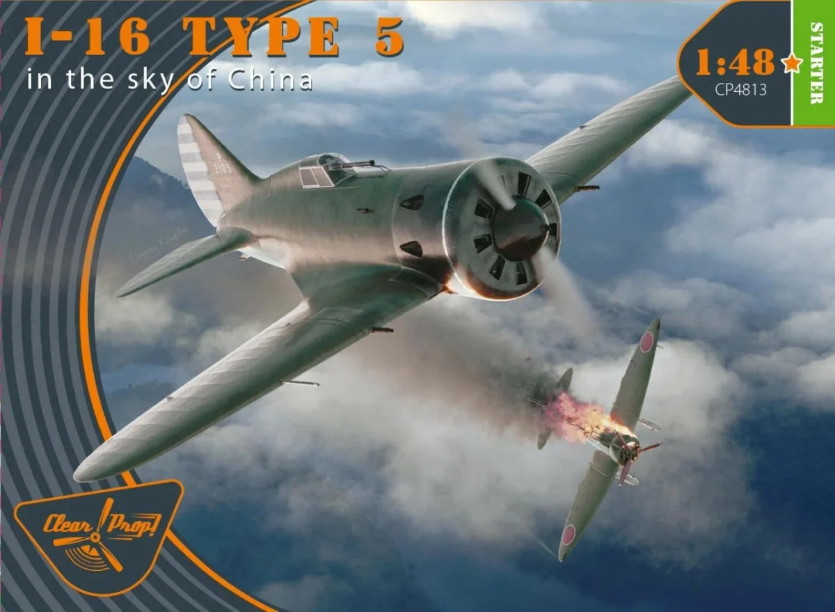 Clear Prop 1/48 Clear Prop I-16 Type 5 (in the sky of China)