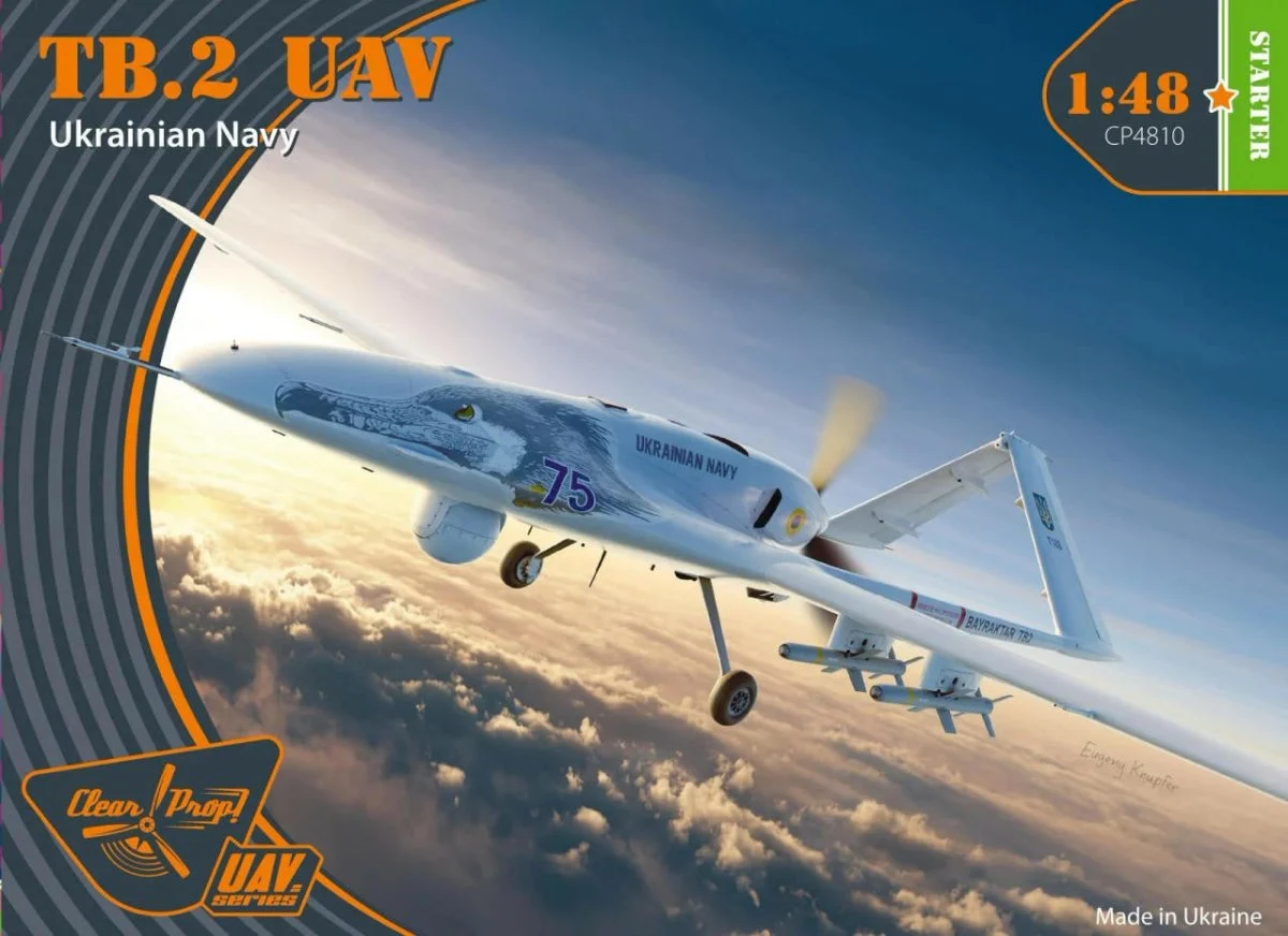 Clear Prop 1/48 Clear Prop TB.2 UAV Ukrainian Navy