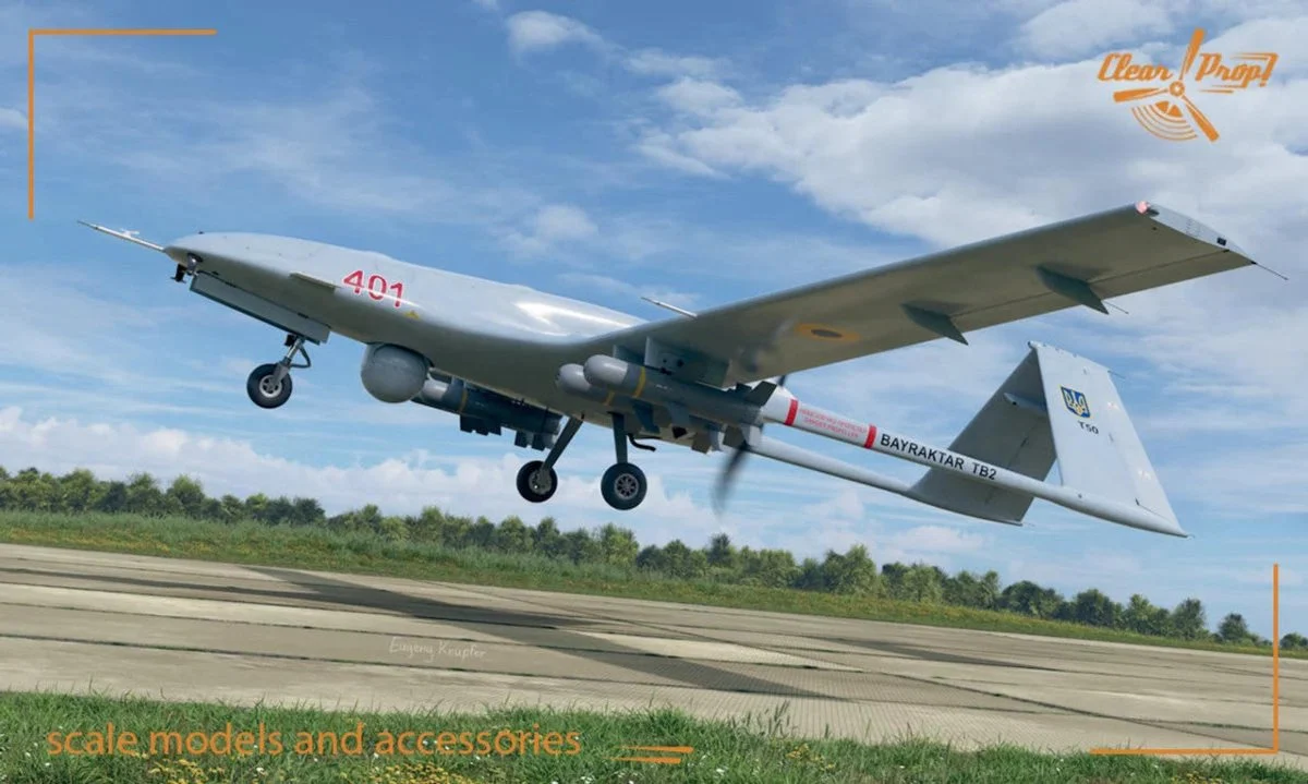 Clear Prop 1/48 Clear Prop TB.2 Unmanned Aerial Vehicle