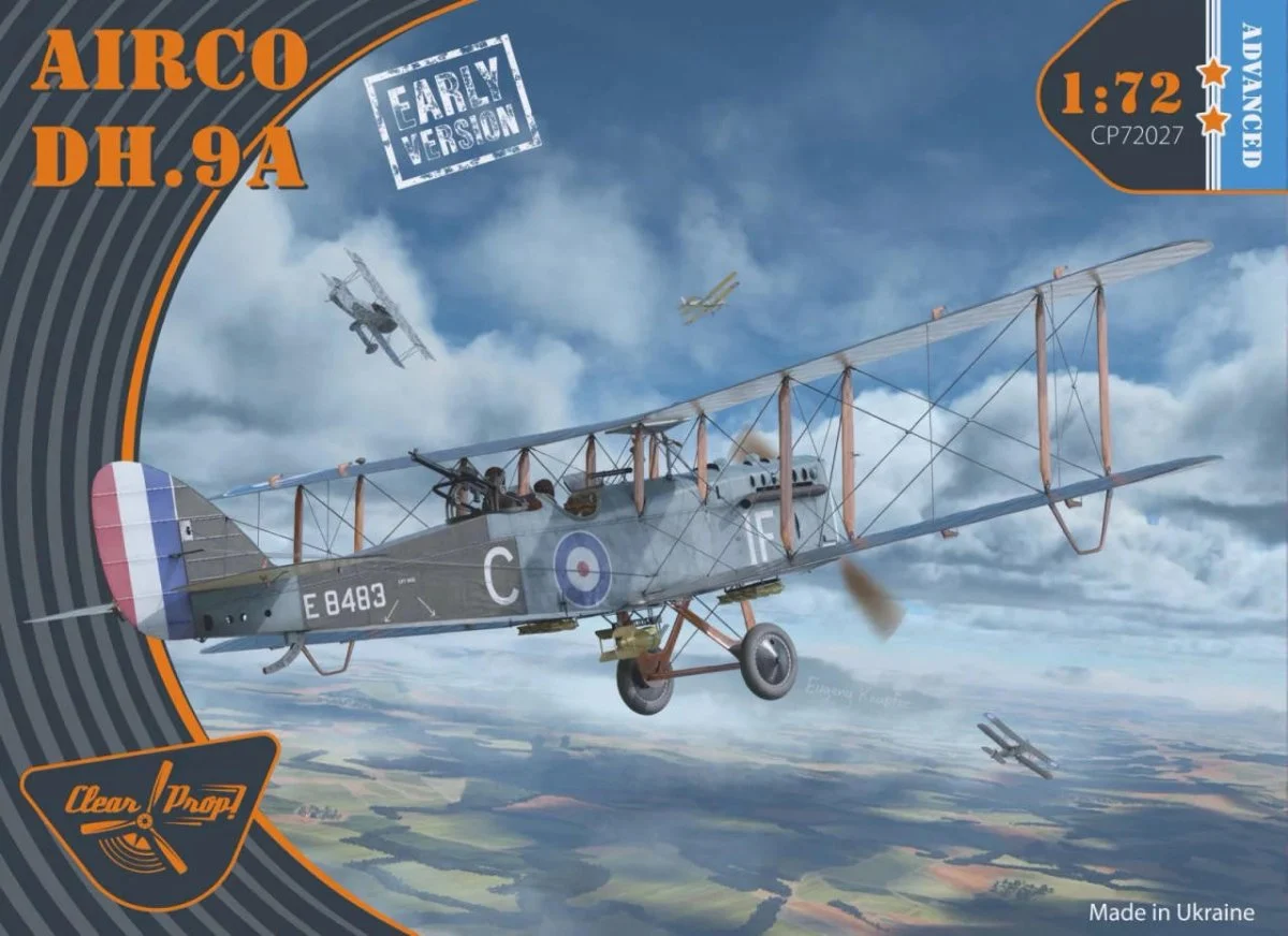 Clear Prop 1/72 Clear Prop Airco DH.9a (early version) ADVANCED KIT