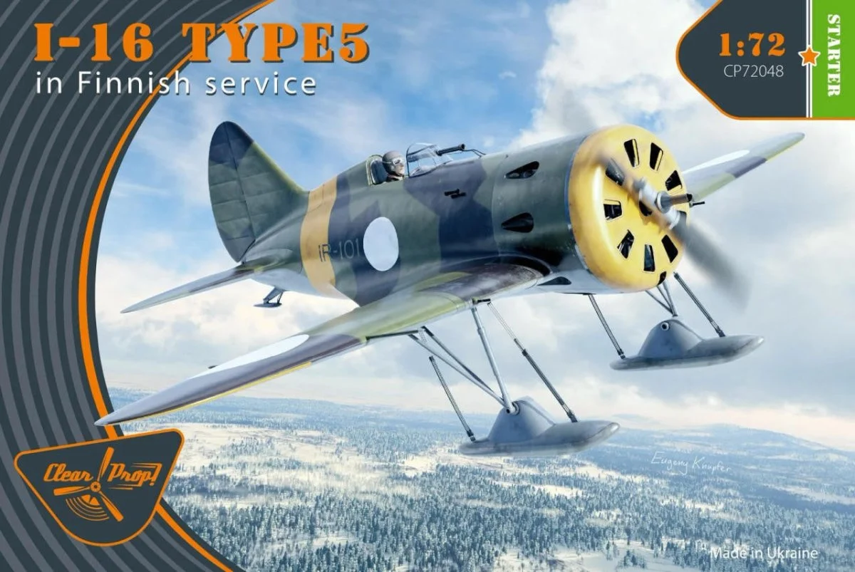 Clear Prop 1/72 Clear Prop I-16 type 5 In Finnish Service