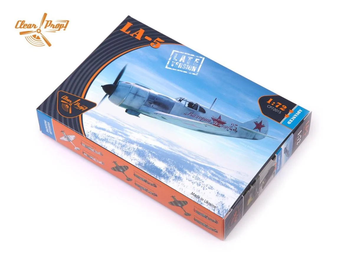 Clear Prop 1/72 Clear Prop La-5 Late Version Advanced Kit