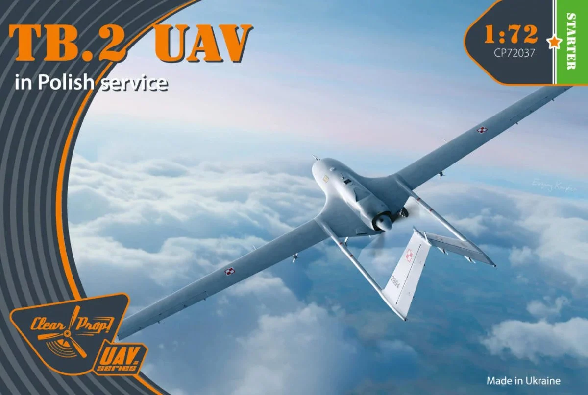 Clear Prop 1/72 Clear Prop TB.2 UAV in Polish Service