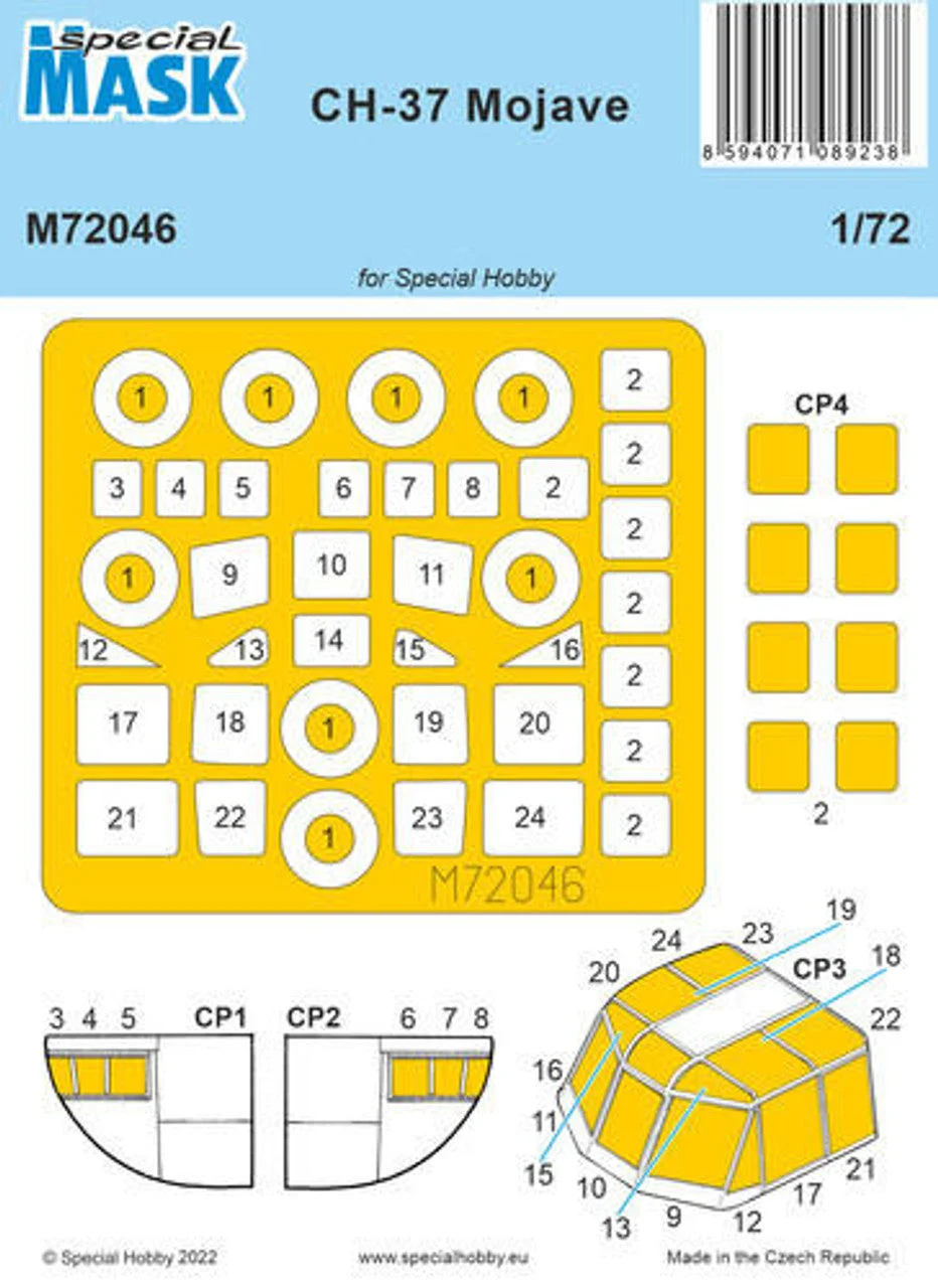 CMK 1/72 CMK CH-37 Mojave MASK